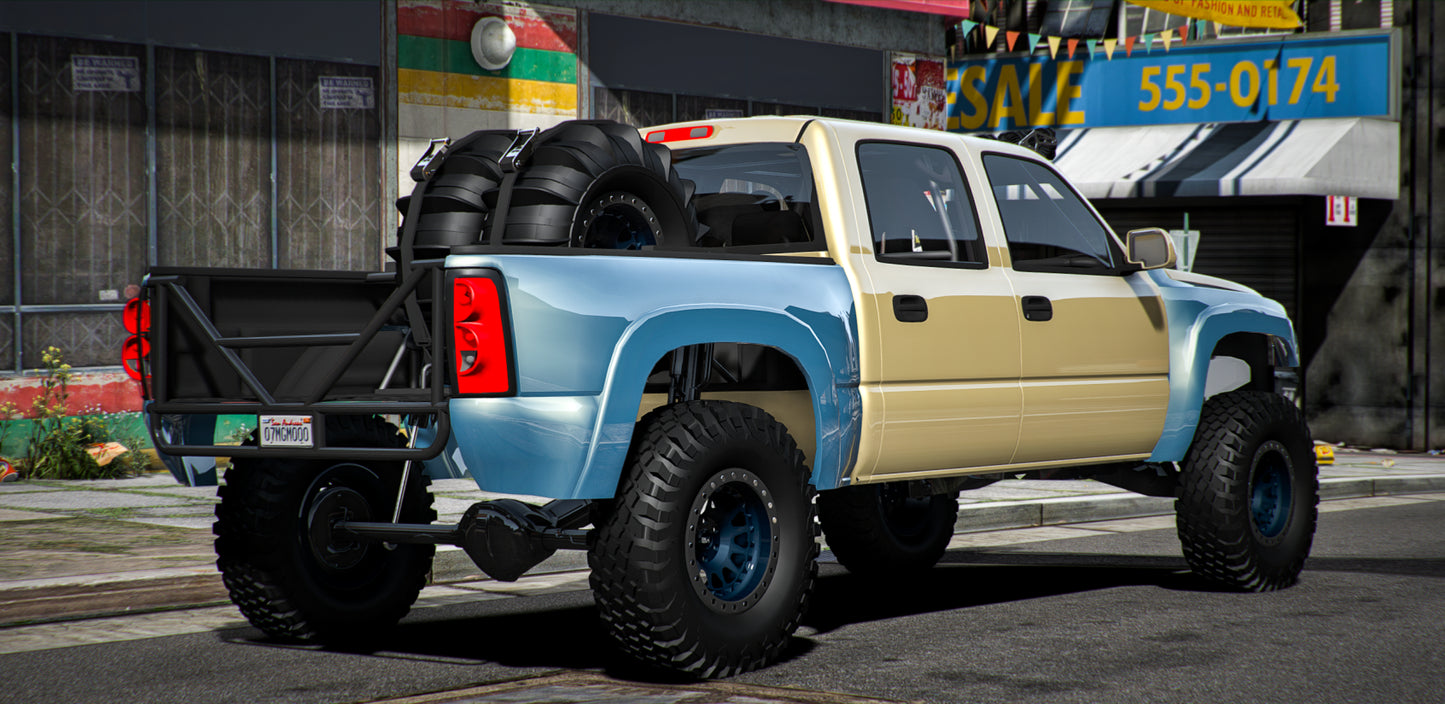 Cateye Chevy Silverado Pre Runner Custom
