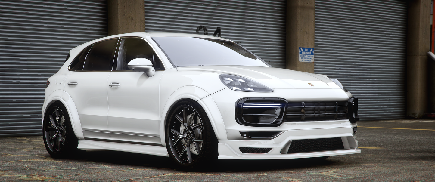 Porsche Cayenne Wald