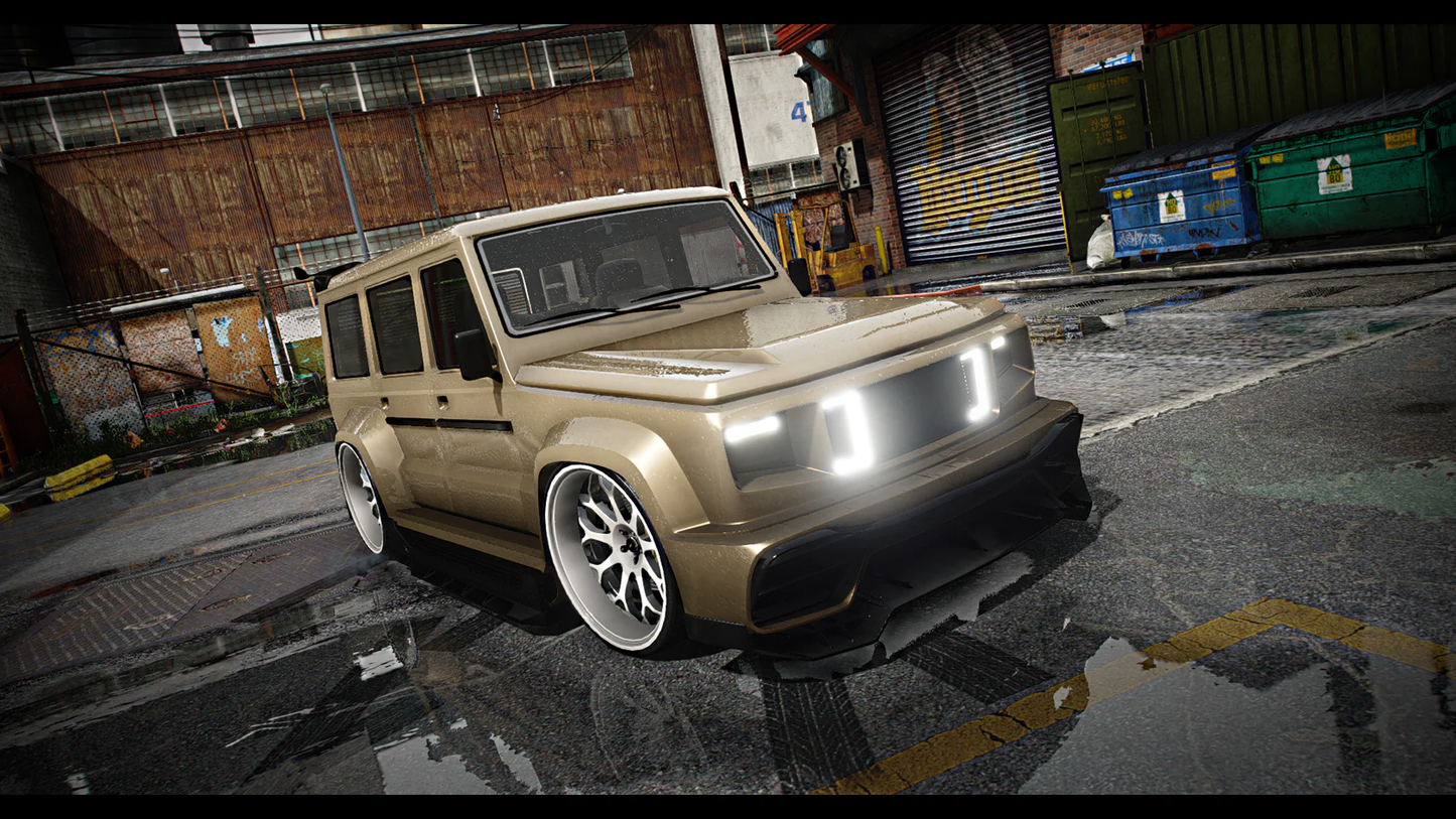 (Lore Friendly) Benefactor Dubsta CTX (Addon Sound + Livery Map)