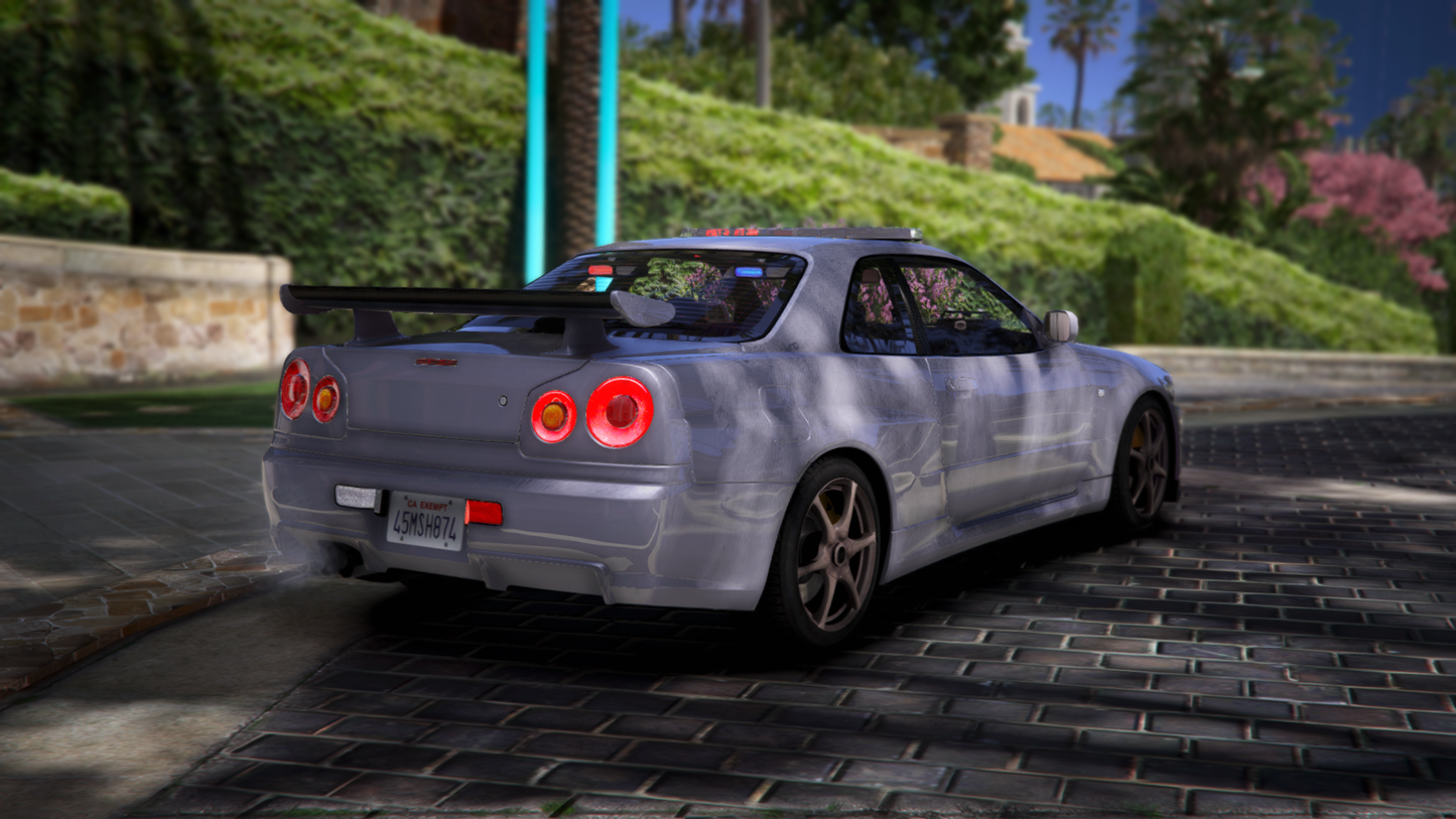 (Debadged) Nissan GTR R34 Unmarked