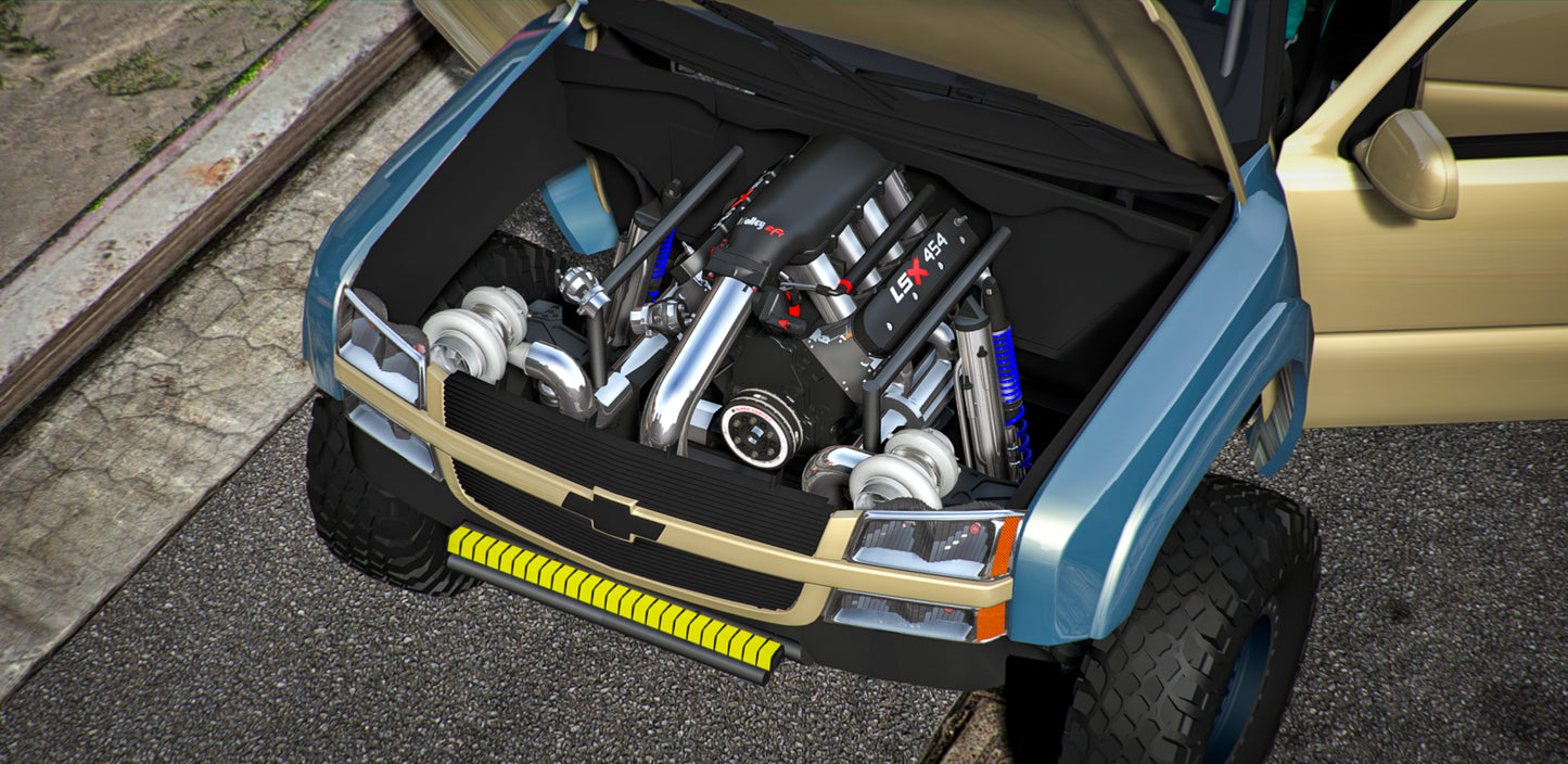 Cateye Chevy Silverado Pre Runner Custom