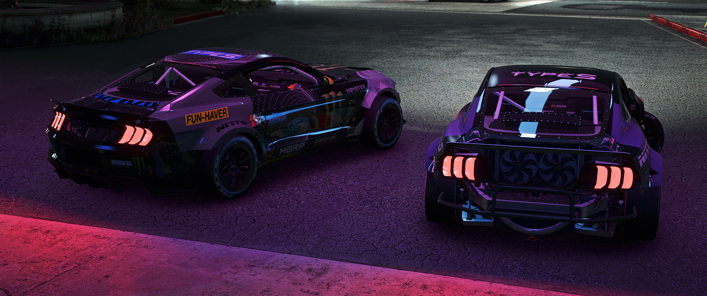Ford Mustang RTR Pro Spec (9 Liveries)