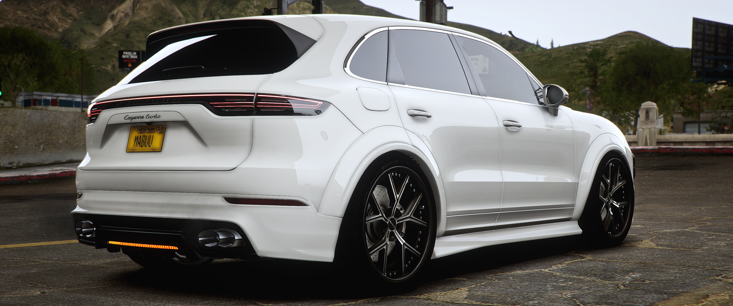 Porsche Cayenne Wald