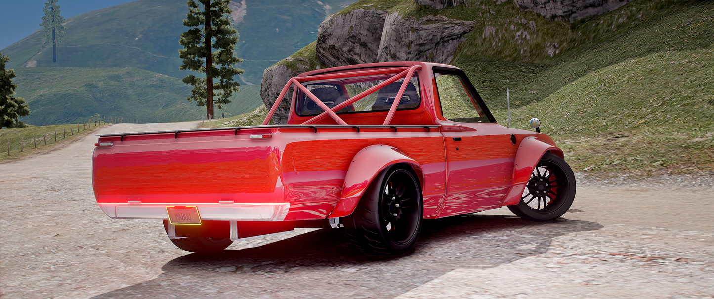 Nissan Datsun 620 Truck Twin Turbo V8