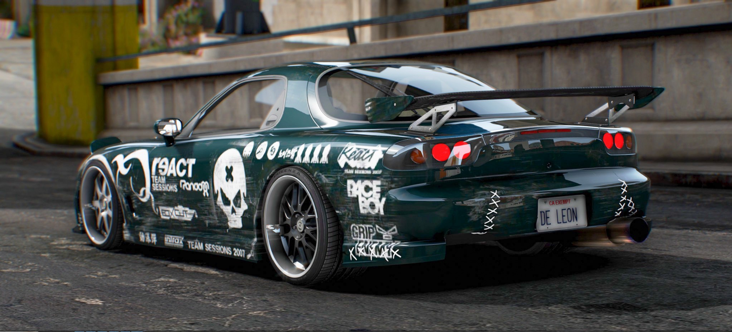 Mazda Rx-7 Battle Machine NFS PS