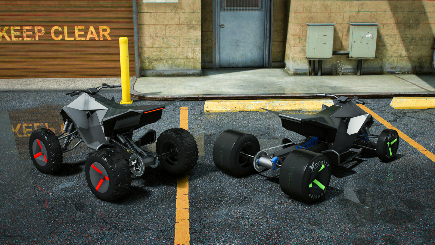 Tesla CyberQuad Pack