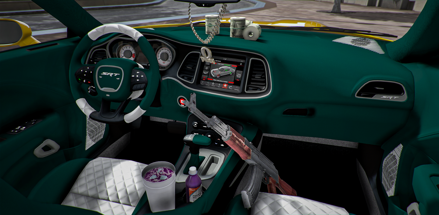Custom Dodge Charger SRT Hellcat Redeye With Props