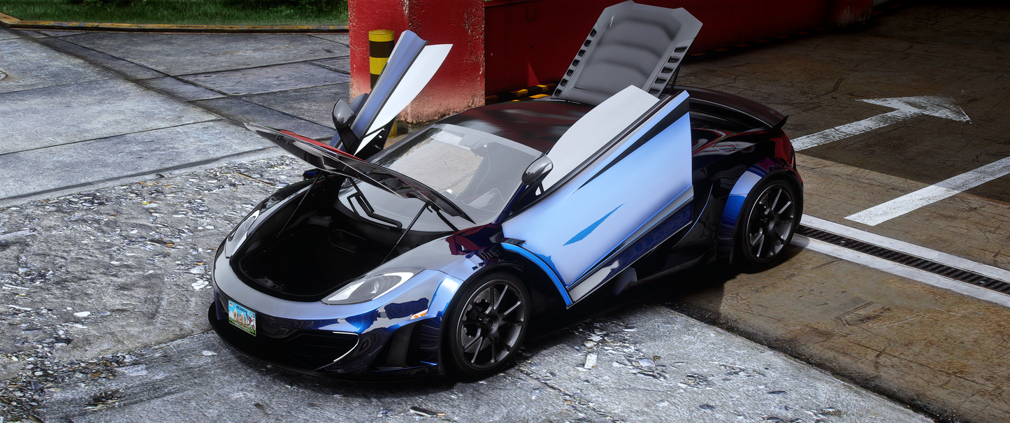 (DeBadged/Badged) 2012 McLaren MP4-12C Mansory v2.0