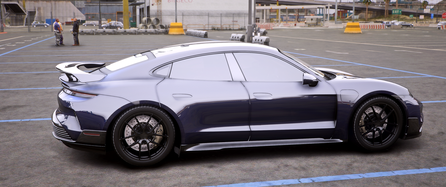 (Debadged/Badged) Porsche Taycan Turbo GT 2025