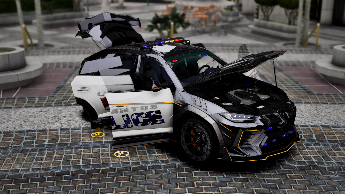 Lamborghini Urus Mansory Venatus Police (Without the livery)