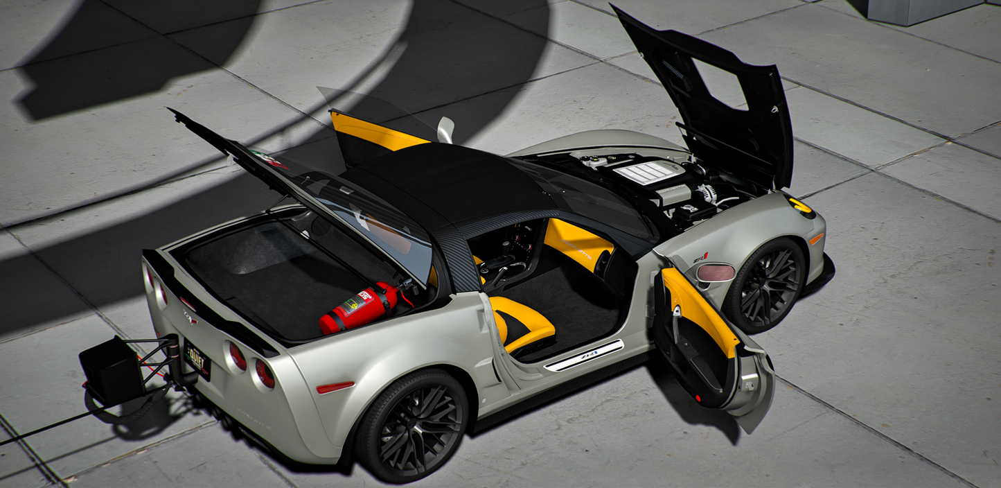 2008 Corvette C6 ZR1 Drag