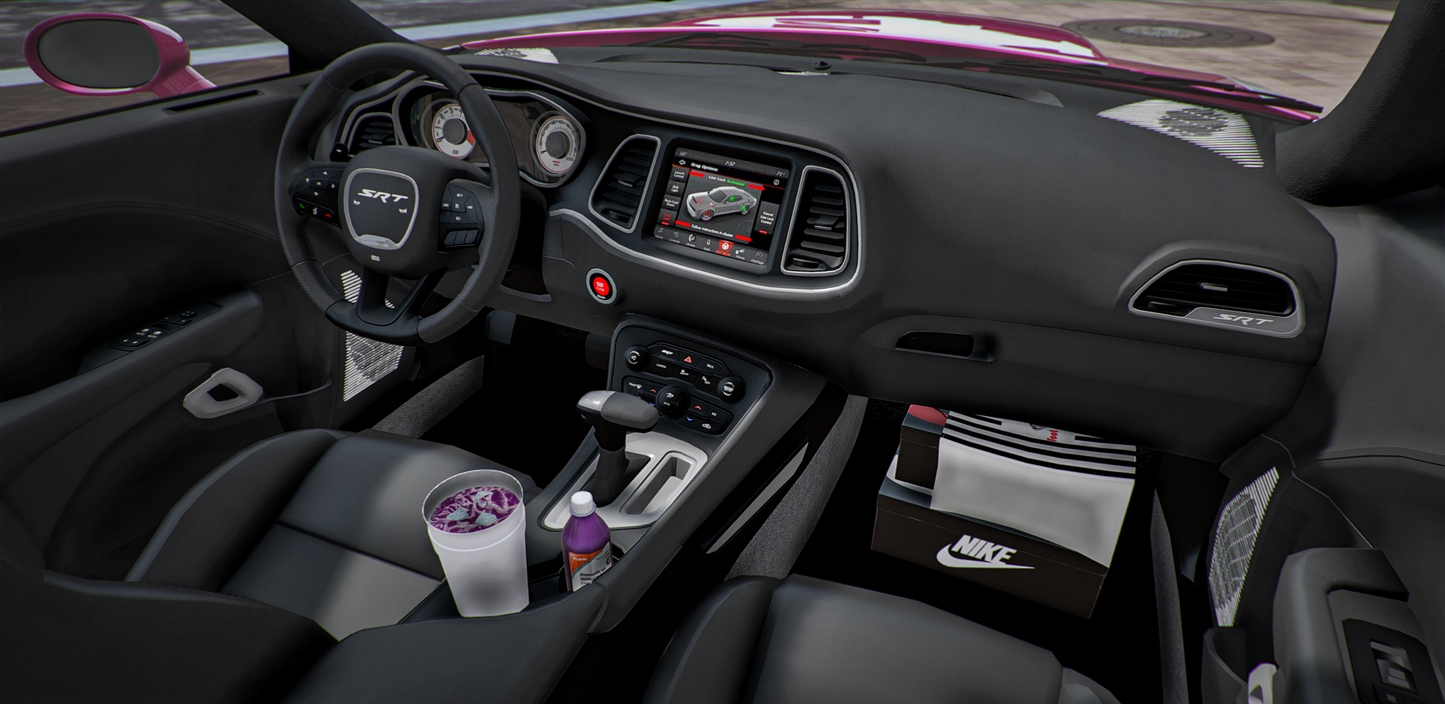 Custom Dodge Challenger SRT Hellcat On Forgiatos