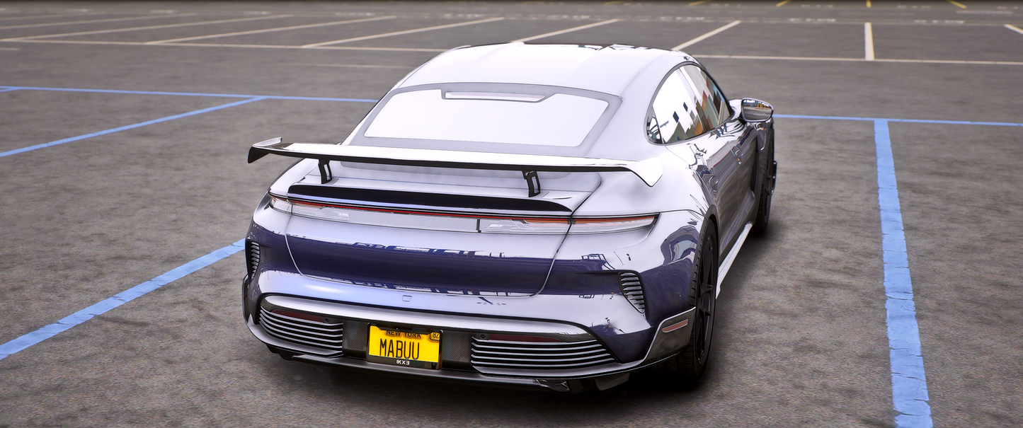 (Debadged/Badged) Porsche Taycan Turbo GT 2025