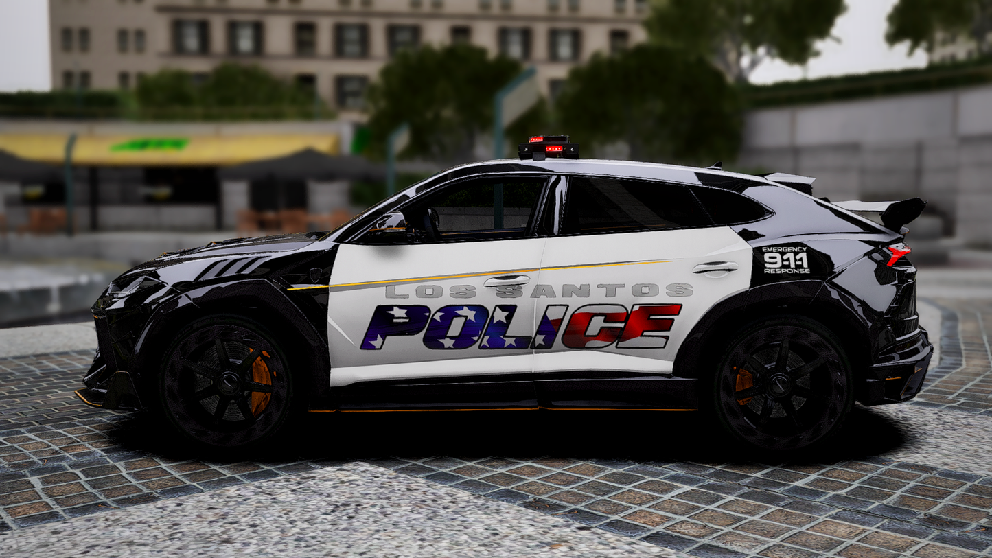 Lamborghini Urus Mansory Venatus Police (Without the livery)