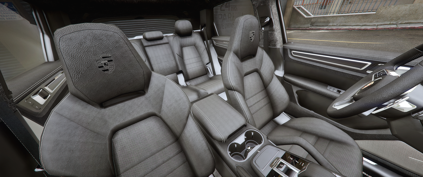 Porsche Cayenne Wald
