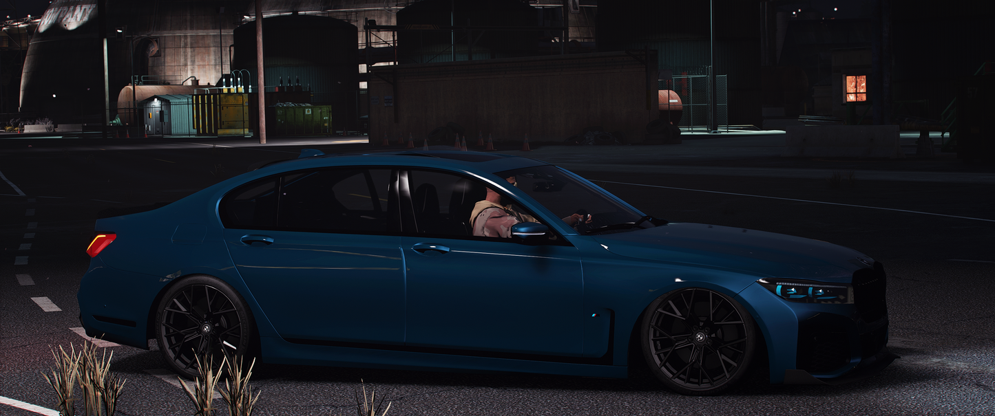 BMW 745L xDrive Custom Suspension