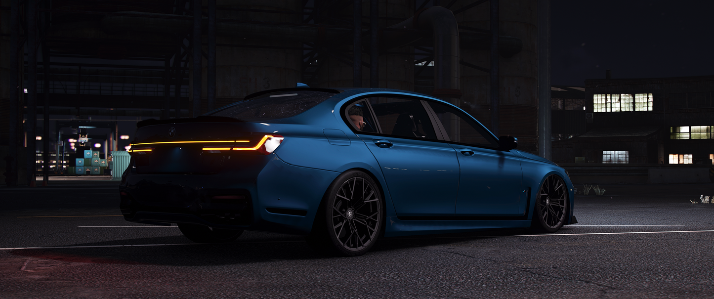 BMW 745L xDrive Custom Suspension