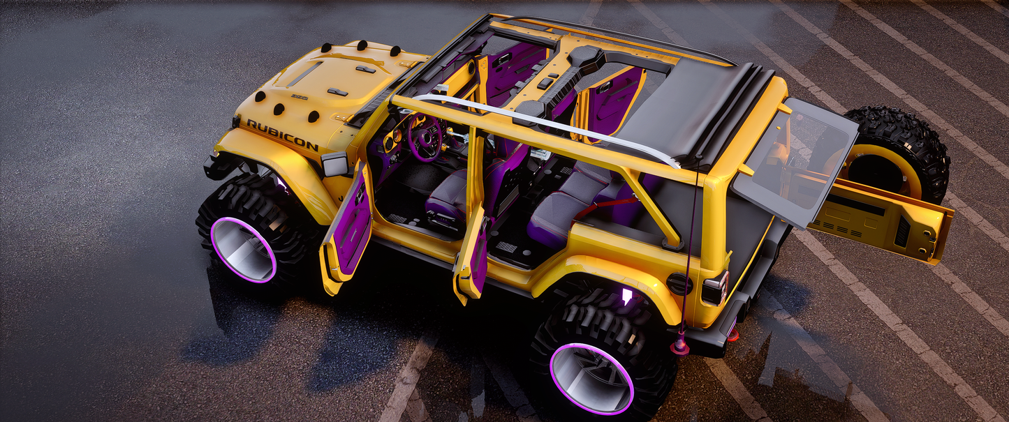 Jeep Rubicon Camper