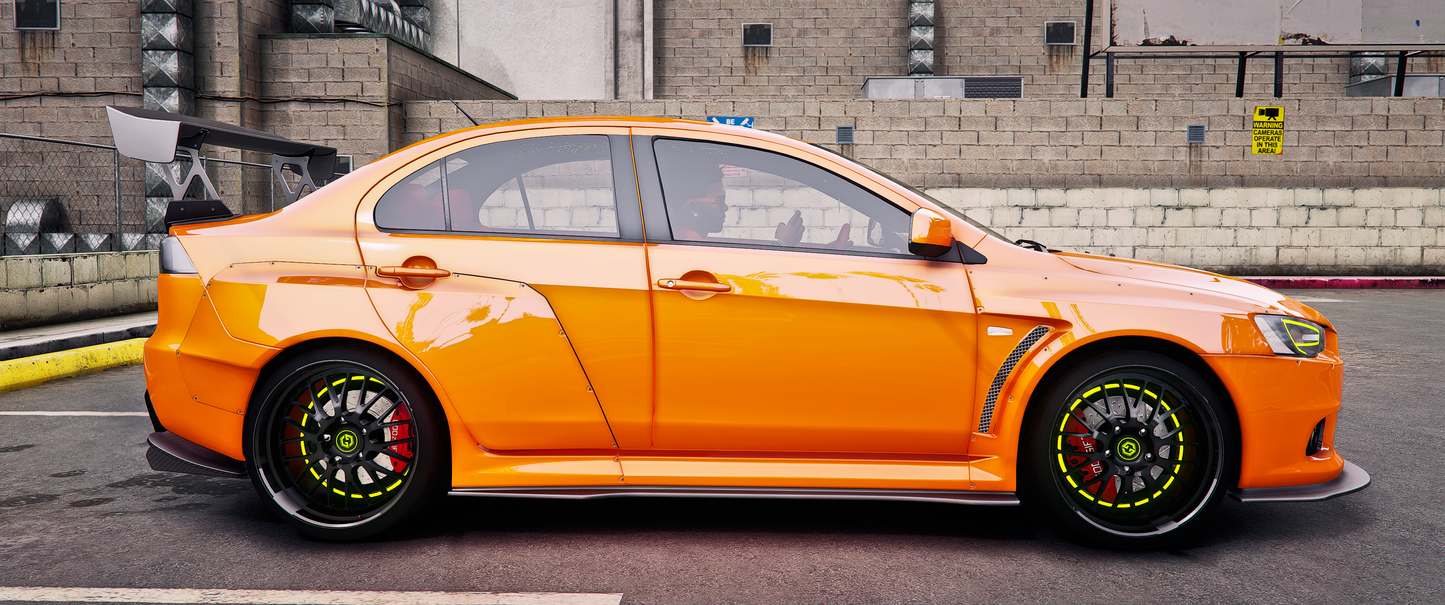 (Debadged) Mitsubishi Evox Widebody