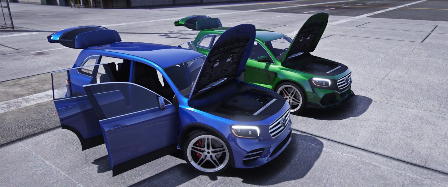 (Lore Friendly) Benefactor XLB Pack (Addon Sound + 3 Tuning Parts + Livery Map)