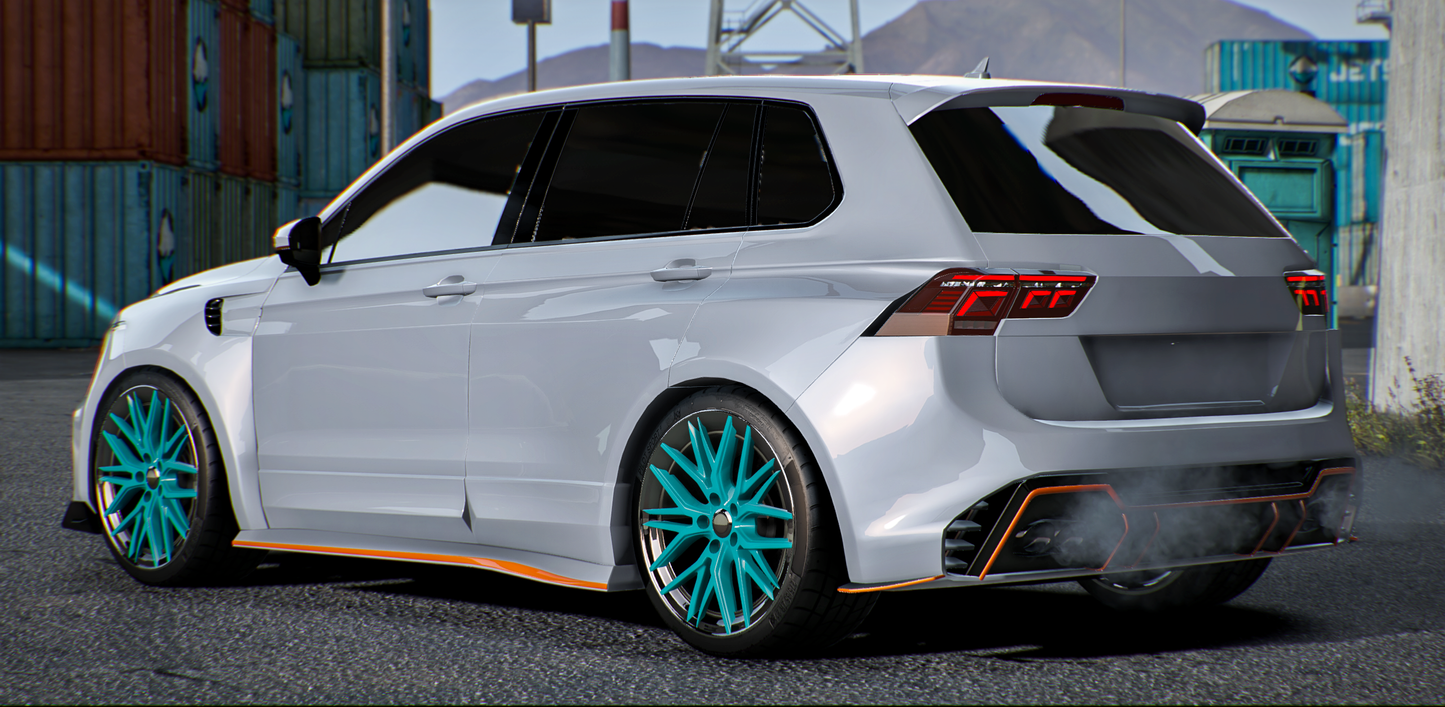 (Debadged) Volkswagen Tiguan R Hycade