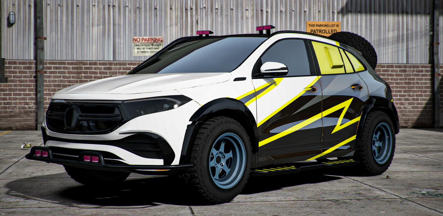 (Debadged) Mercedes EQA 4x4 (6 Liveries)