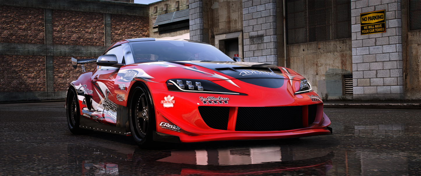 Toyota Supra A90 Abflug (3 Liveries)