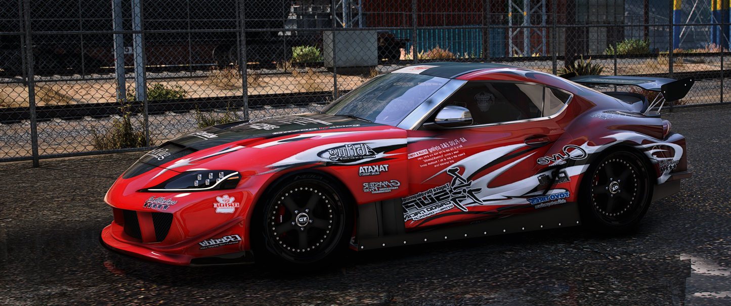 Toyota Supra A90 Abflug (3 Liveries)