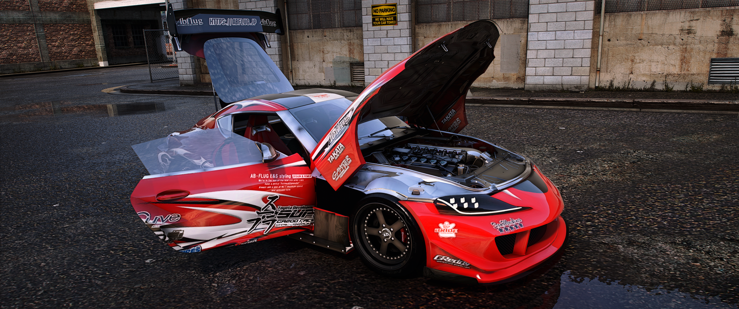 Toyota Supra A90 Abflug (3 Liveries)