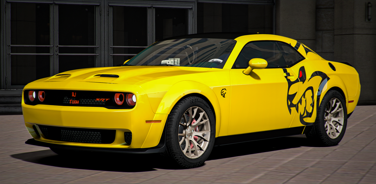 Custom Dodge Charger SRT Hellcat Redeye With Props – DK FIVEM