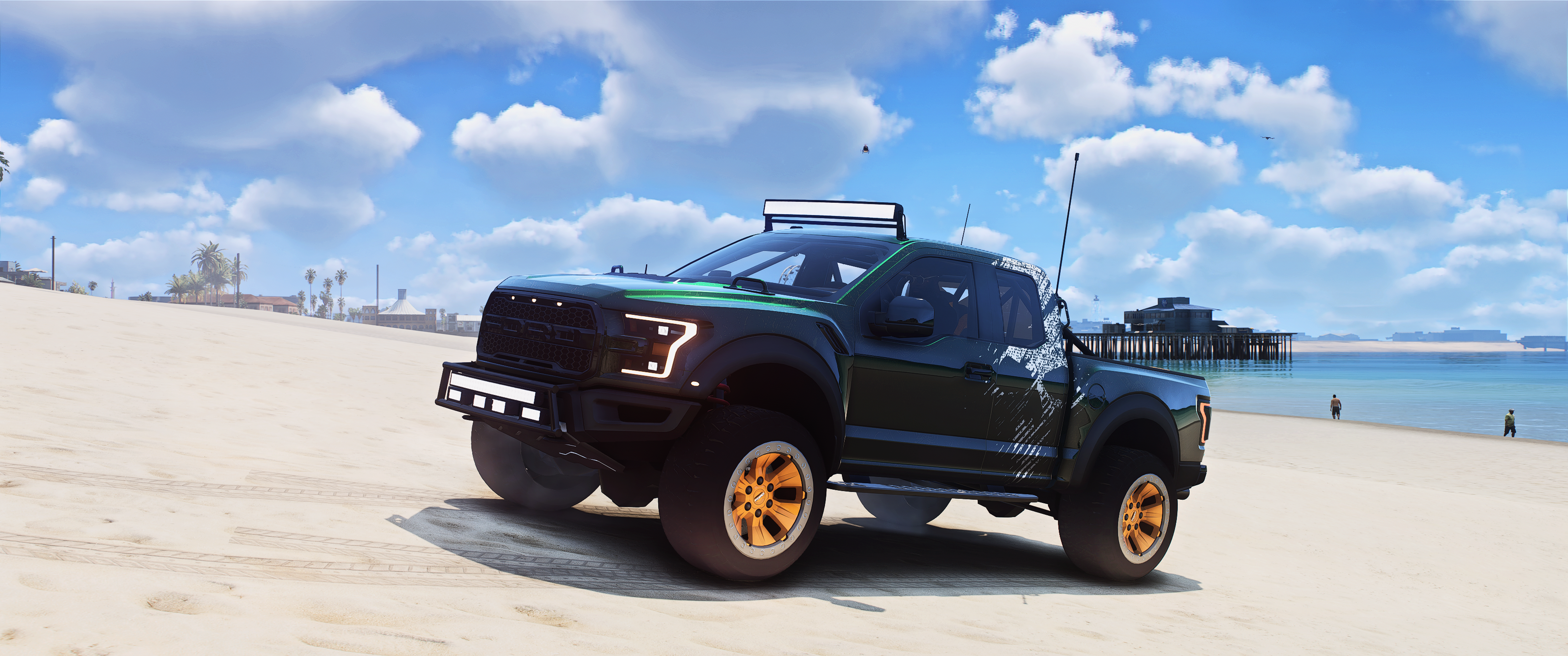 2015 Ghost Raptor (Debadged/Badged) Ford F-150 Raptor Ghost Edition – DK FIVEM