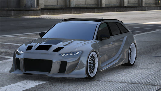 Audi RS6 Abflug