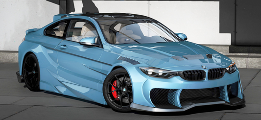 BMW M4 Abflug