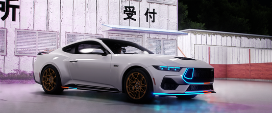 Ford Mustang GT 2024 Police Modern Lights