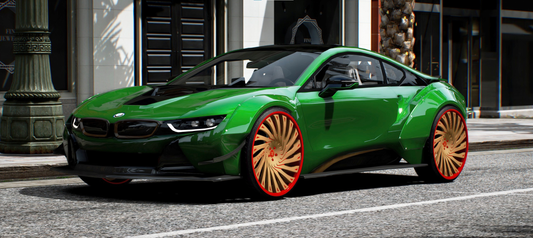 BMW I8 On Rucci Wheels