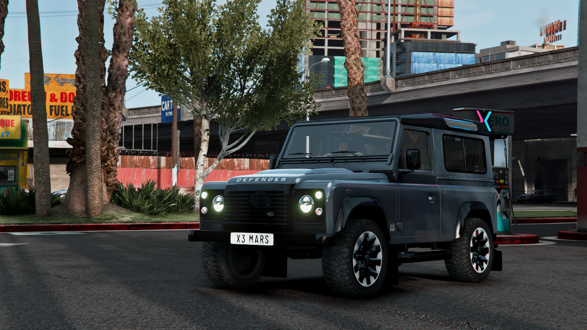 Fivem Land Rover Defender 2018 Land Rover Defender Works V8 70th Edition – DK FIVEM