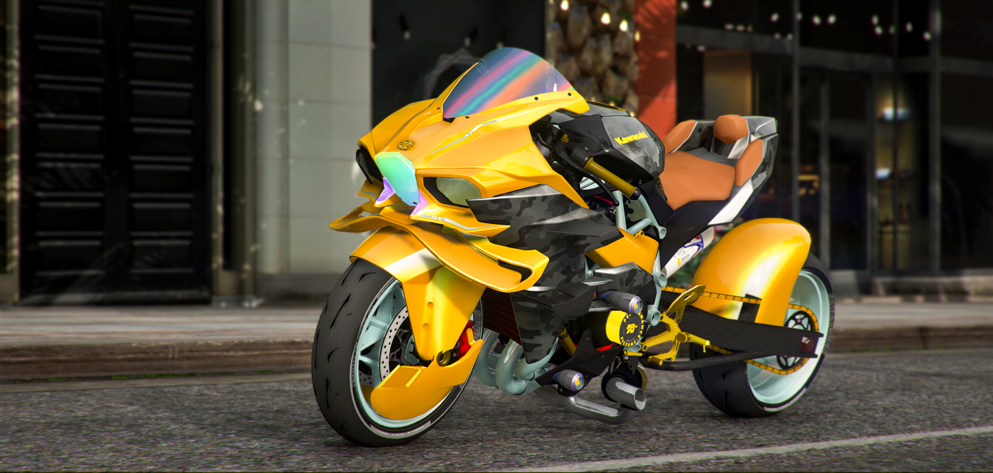 Stage 2 Kawasaki H2S Twin Turbo