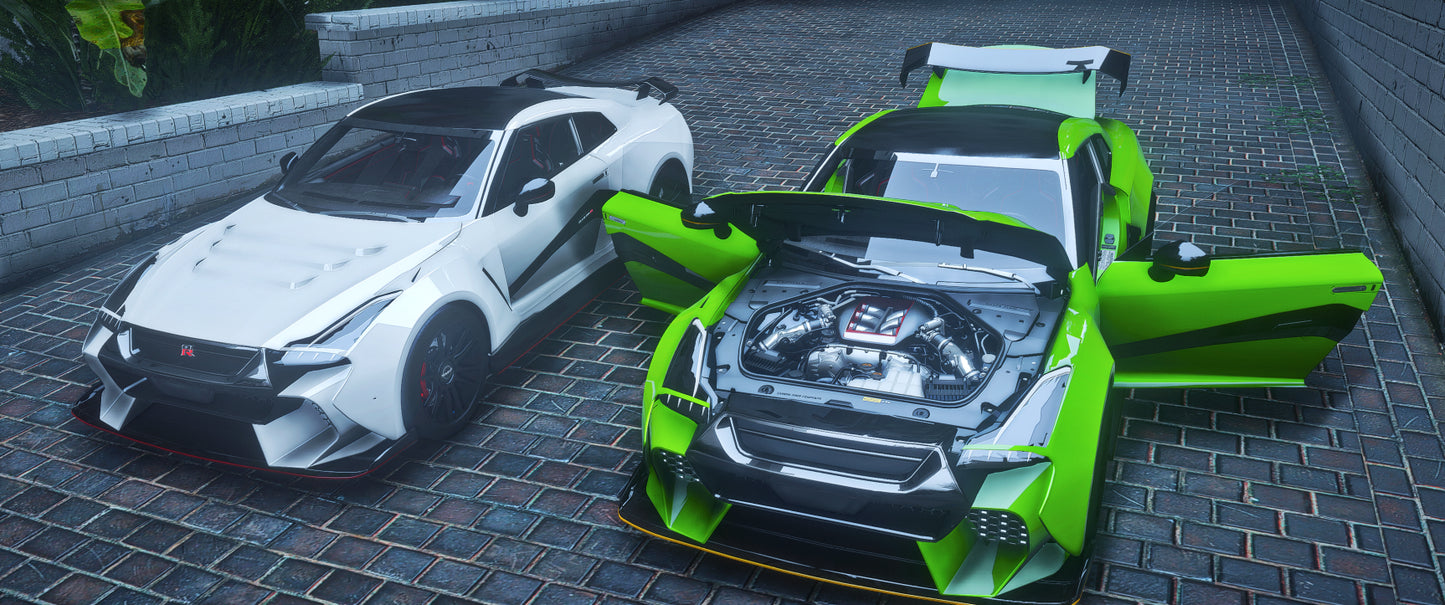 (Debadged) 2024 Nissan GTR R36 Nismo