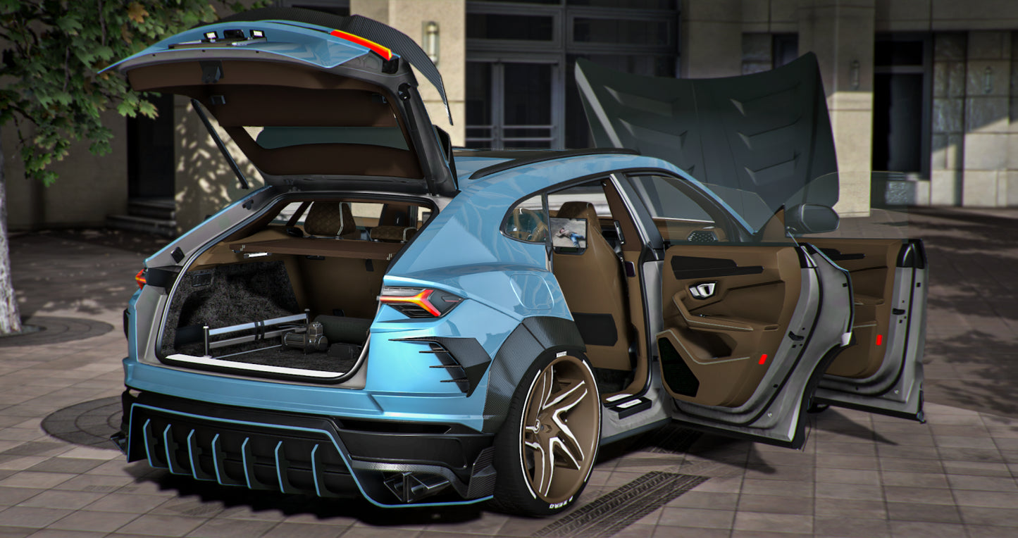 (Debadged) 2021 Lamborghini Urus Spinzo 1100hp