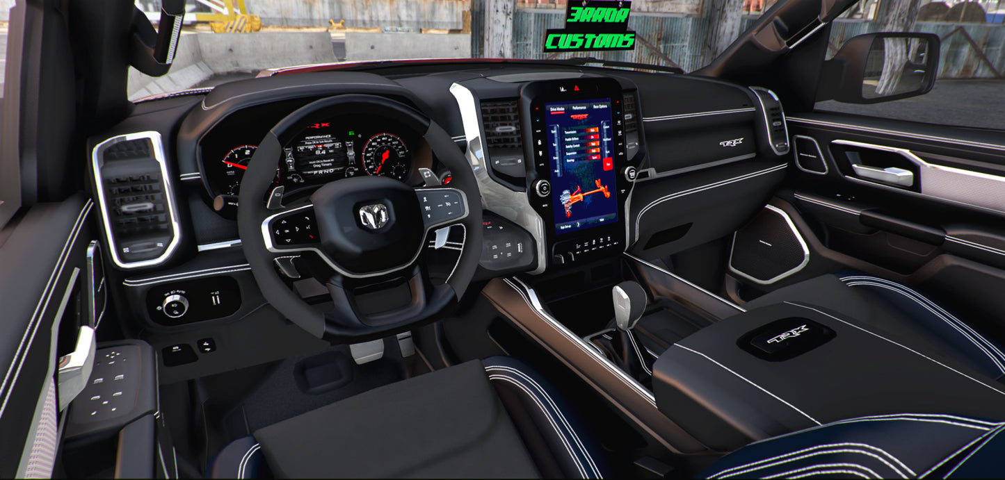 2023 Dodge Ram 1500 TRX 6x6 Slammed