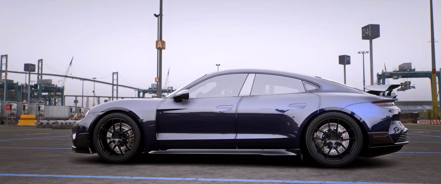 (Debadged/Badged) Porsche Taycan Turbo GT 2025