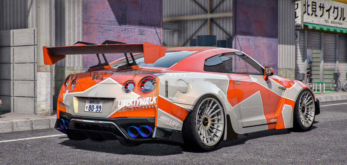 Kuhl Racing R35 Gt R Fivem Nissan GTR R35 Futuristic Edition – DK FIVEM