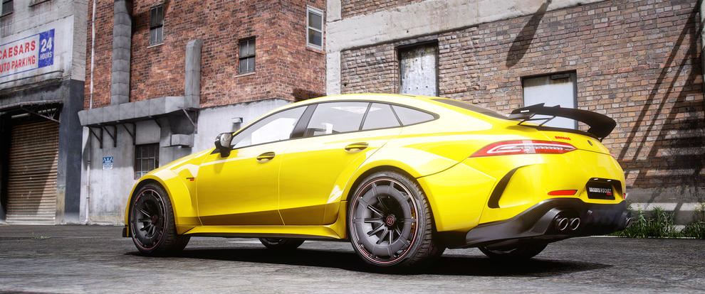 Mercedes Benz GT 63S Brabus 900 Rocket Edition – DK FIVEM