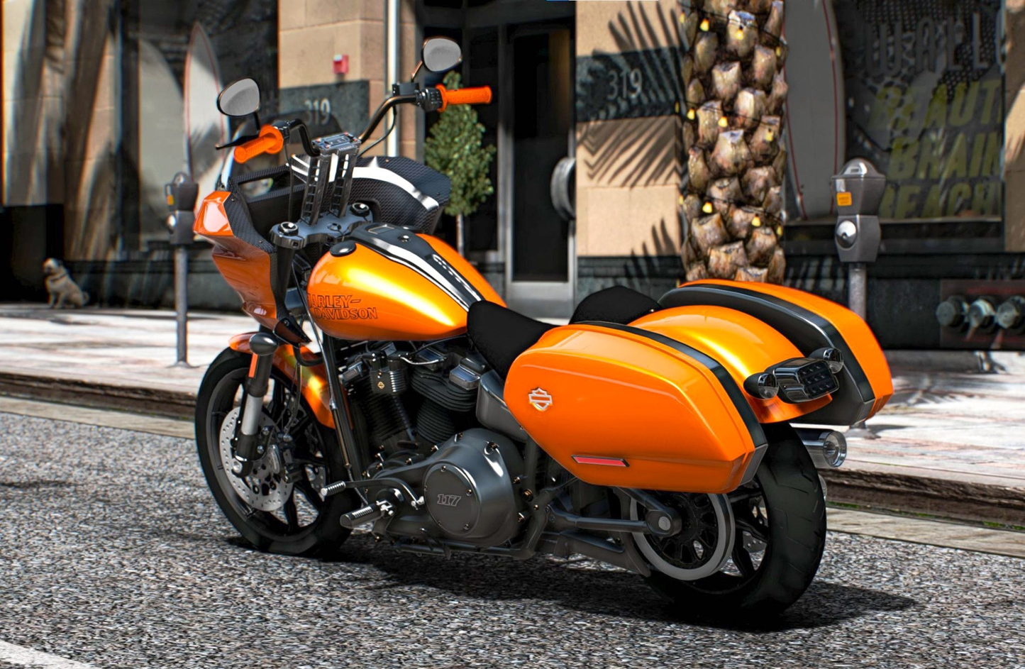 Bike Harley Devidson FXLRST