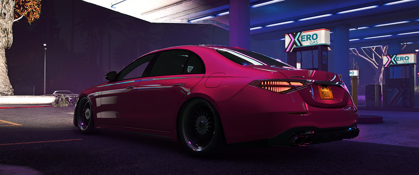 Mercedes S63 Slammed 2023