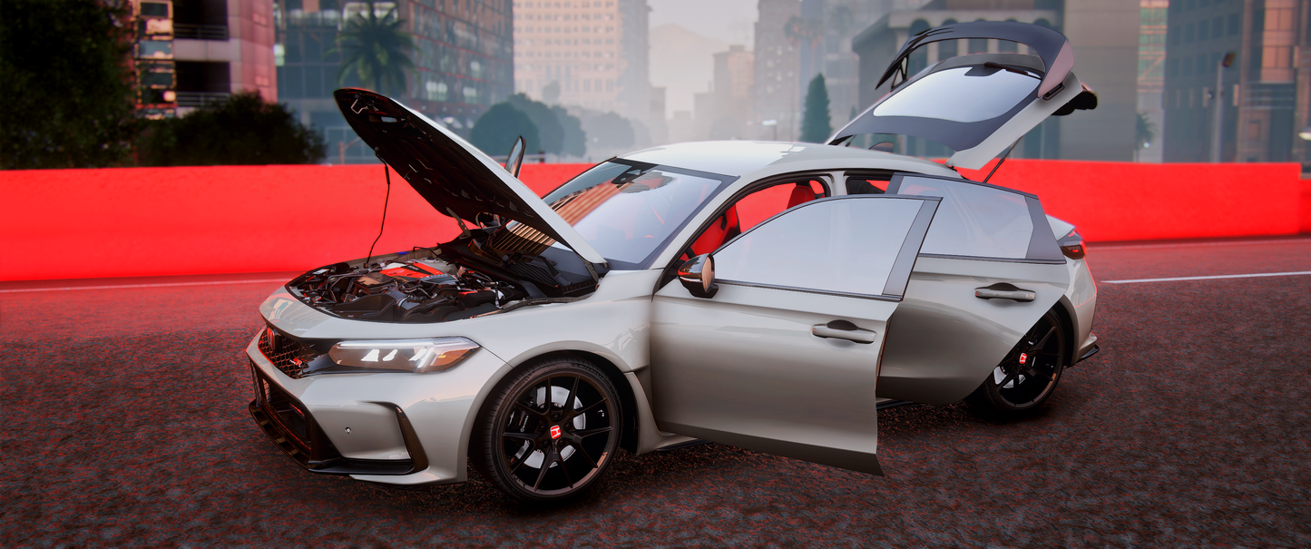 (Debadged/Badged) Honda Civic Type R 2023