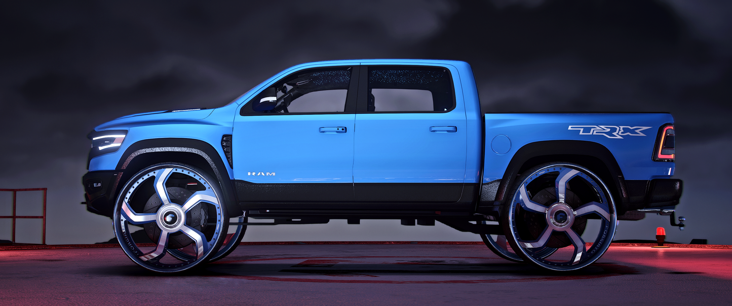 Dodge Ram TRX Forgiato Donk