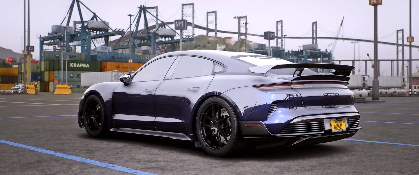 (Debadged/Badged) Porsche Taycan Turbo GT 2025
