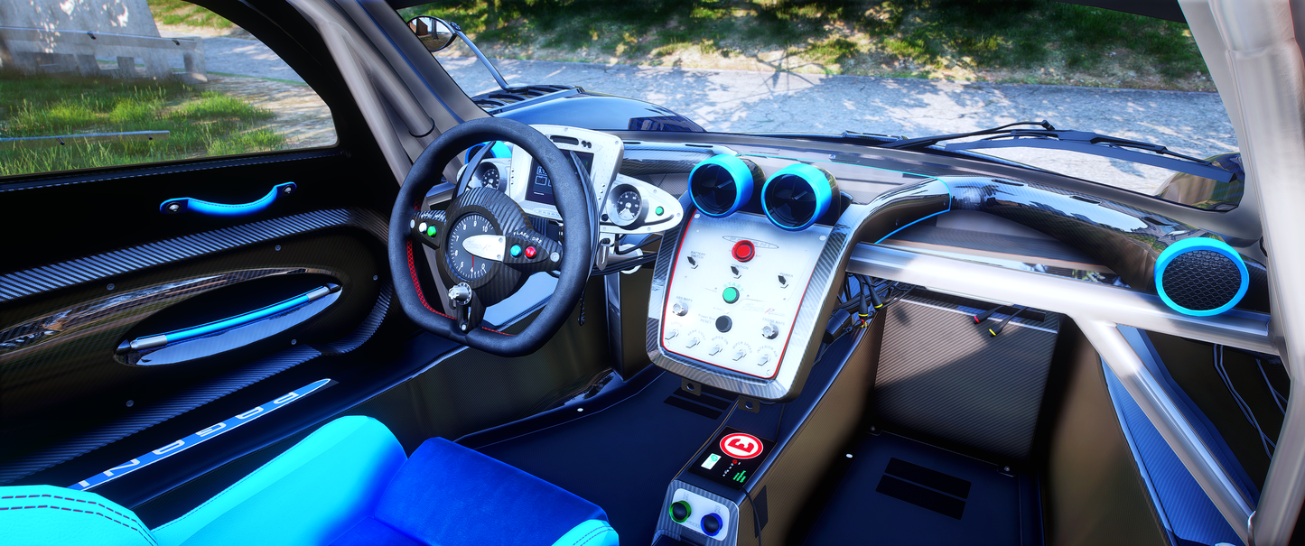 Pagani Zonda Revo Blue Carbon