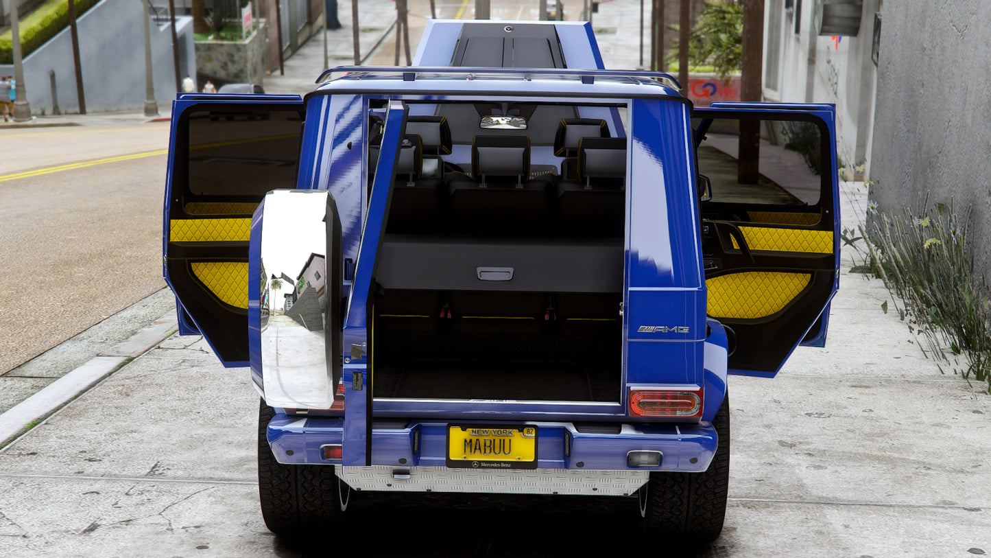 Mercedes G63 Beast Edition [Animated Lights]